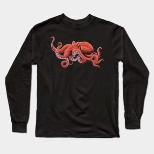 Giant Pacific Octopus Long Sleeve T-Shirt